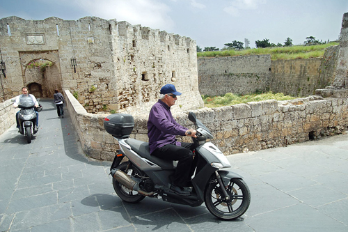 Thị trấn cổ kính trên đảo Rhodes